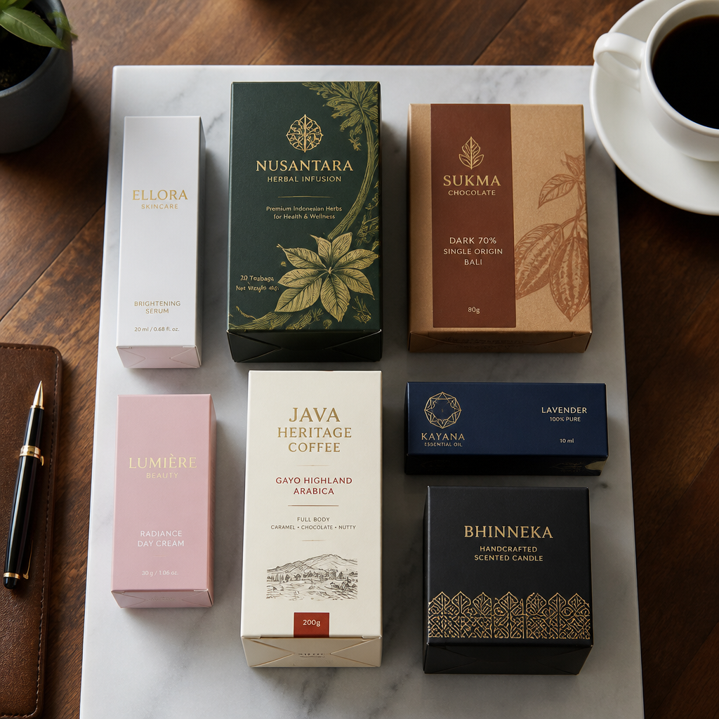 Cetak Packaging — hasil cetak asli Jagocetak.id