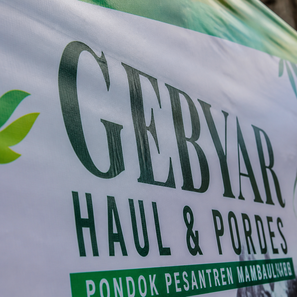 Cetak X banner dan roll up banner event